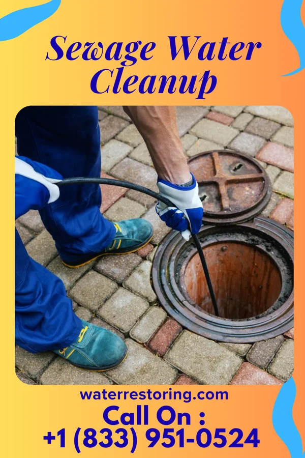 Sewage Water Cleanup in Woodway, TX